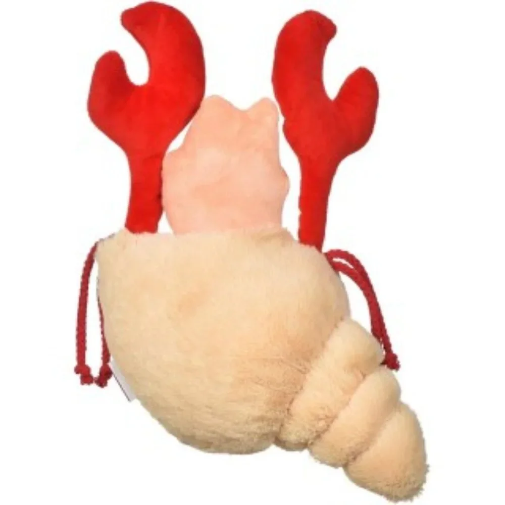 Bundle of 2 Dog Squeaky Tug Toys Disney Sebastian the Crab + Orange Octopus NWT